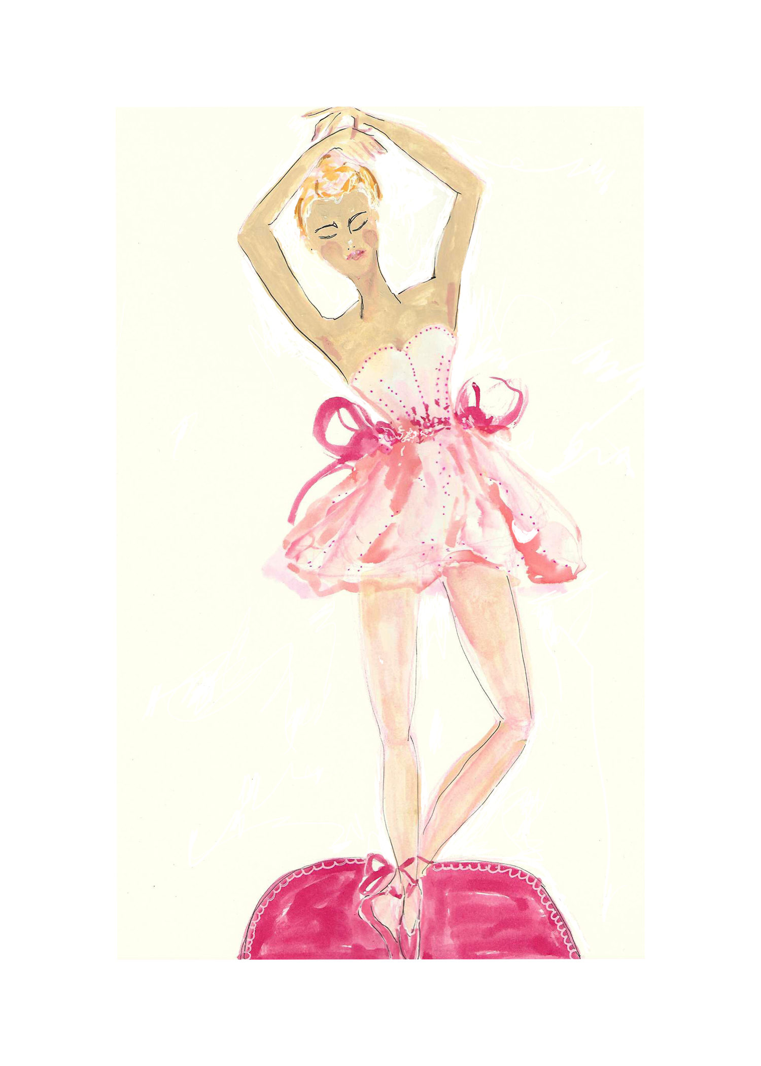 Ballet Girl Paper Doll