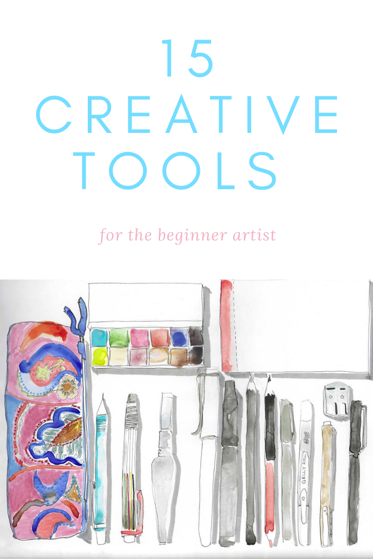 Sketching 101: 15 Creative Tools for the Beginner Artist | Gloria B. Collins