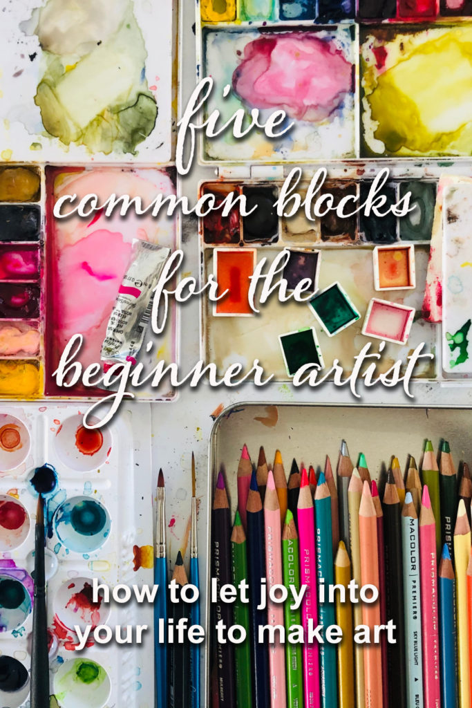 Five common blocks for the beginner artist | Gloria B. Collins
